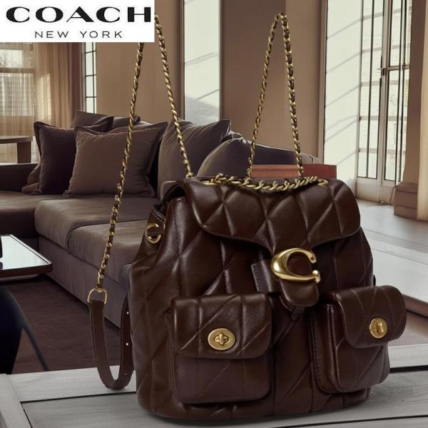 COACH(コーチ)シュリンクレザー ツートンリュックバックパック COACH（コーチ） バッグ リュックサック 5666 レザー 革 アウトレット