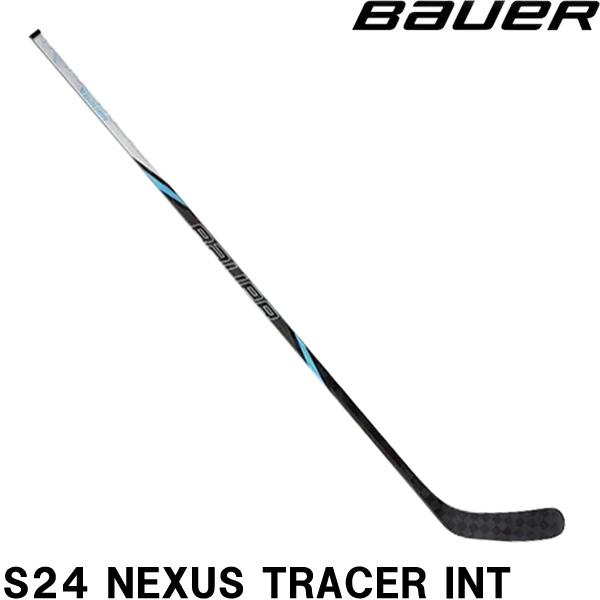 ■BAUER（バウアー）ワンピーススティック　S24　NEXUS　TRACER　Inter●フレックスを強化するBAUER独自のテクノロジーでゲームをコントロール形状がより良く手にフィットし、最適なコントロールを実現します。●ショットをロー...
