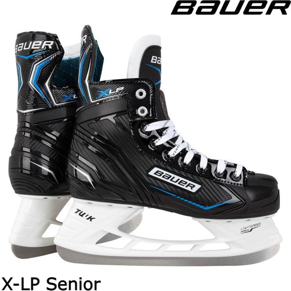 ■BAUER（バウアー）スケート　S21　X-LP　Seniorレベル：レクリエーションクォーターパッケージ：3Dポリカーブ裏地素材：マイクロファイバー足首パッド：Anaform足首パッドタン構造：ライナー付き30オンスフェルトフットベッド...