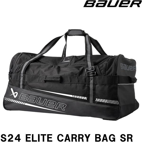 ■BAUER（バウアー）BAG　S24　ELITE　CARRY　BAG　SeniorBAUER エリート キャリー バッグで整理整頓を強化しましょう。●35"x 20" x 18"●プレミアム両面換気パネル●上部通気パネル●ストラップにて開...