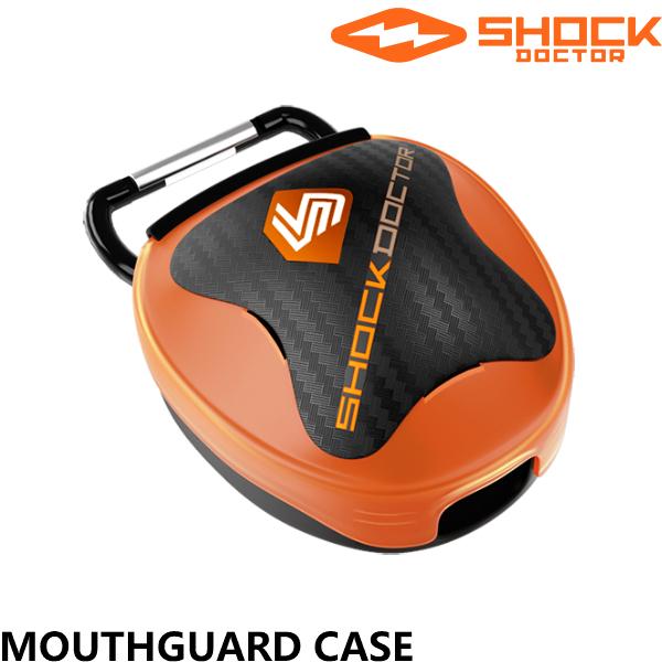 ■SHOCK DOCTOR（ショックドクター）マウスガードケース●耐久性、通気性に優れたマウスガード保管ケース●ショックドクターのマウスガードに対応検索ワード：アイスホッケー、マウスガード、ケース、