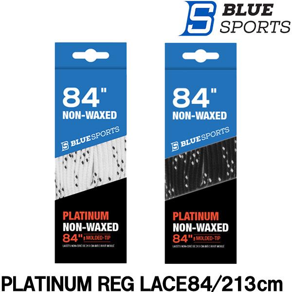 ■BLUE SPORTS（ブルースポーツ）靴紐　ELITE　LACE　PLATINUM　NON　WAXED●84/213cm※写真とパッケージが異なる場合があります。ご了承ください。検索ワード：アイスホッケー、ヒモ、クツヒモ