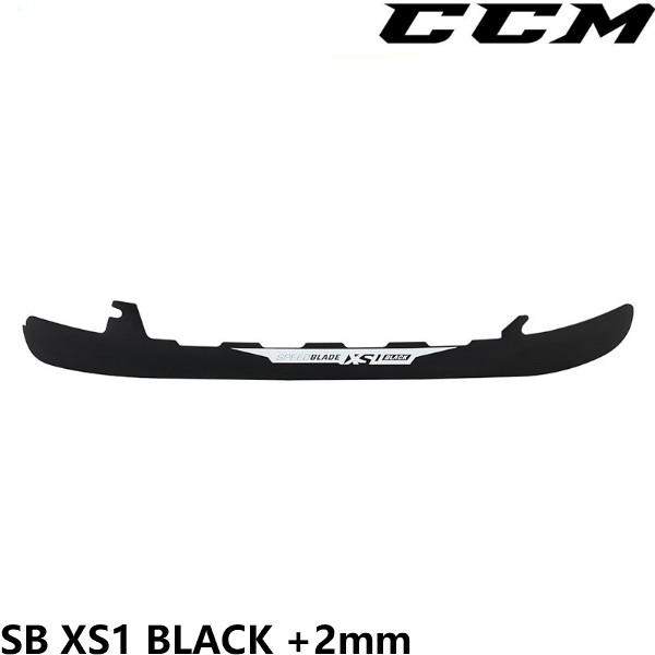 ■CCM（シーシーエム）ランナー　SB　XS1　BLACK　+2mm●スケートを履いたままエッジ（ランナー）の着脱が可能なCCM新開発の「SPEEDBLADE XS」ホルダー対応のランナーです。●ハイグレードのステンレス素材にOXIDEコー...