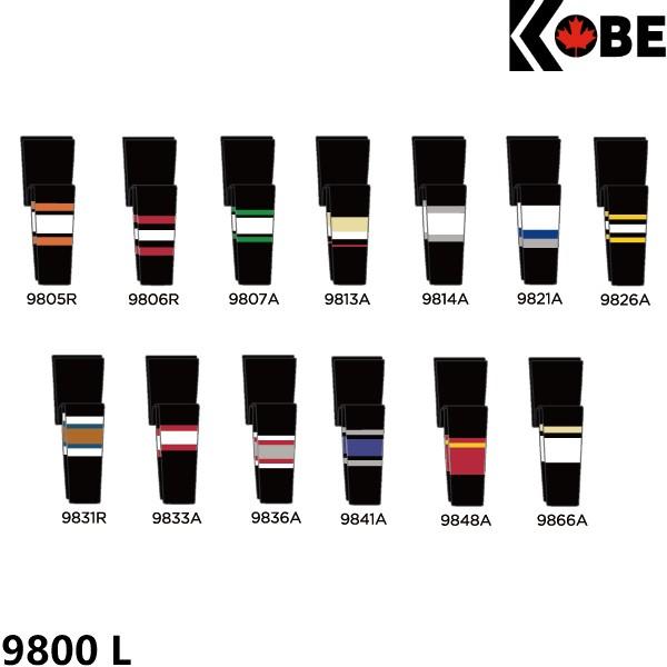 ■KOBE（コーベ）ソックス　9800　L　BLACK BASE●Seniorサイズ●65% POLYESTER、35% COTTON※お取り寄せについて国内在庫があれば2週間程度で配送可能となりますが国内に在庫がなく海外からのお取り寄せと...