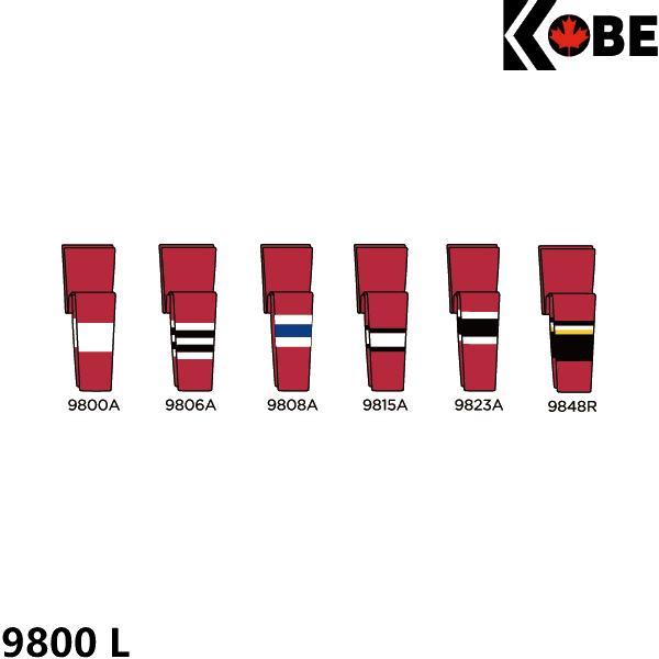 ■KOBE（コーベ）ソックス　9800　L　RED BASE●Seniorサイズ●65% POLYESTER、35% COTTON※お取り寄せについて国内在庫があれば2週間程度で配送可能となりますが国内に在庫がなく海外からのお取り寄せとなっ...