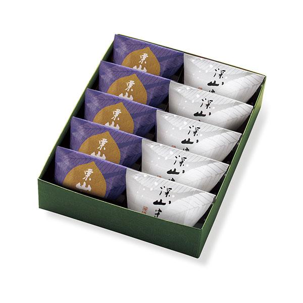 大切な方への贈り物におすすめの季節限定ギフトです。〈栗山家〉もっちり食感の栗蒸し羊羹です。中には栗の甘露煮をまるごと一粒入れました。〈深山守〉柚子の香りが広がる北海道産小豆のこし餡をやわらかな道明寺羹で包み込みました。※予告なくパッケージの...