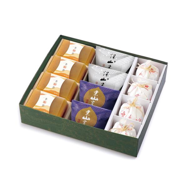 季節限定の特選ギフトです。大切な方への贈り物・ギフトに是非おすすめです。※予告なくパッケージの仕様変更をさせていただく場合がございます。※一壺天の賞味期限変更の時期は外気温の状況により変わる場合があります。・賞味期限季折：製造日より30日栗...