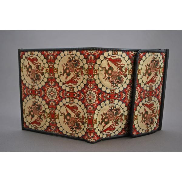 龍村織物経錦獅子狩文錦二つ折り財布 Buyee 日本代购平台 产品购物网站大全 Buyee一站式代购bot Online