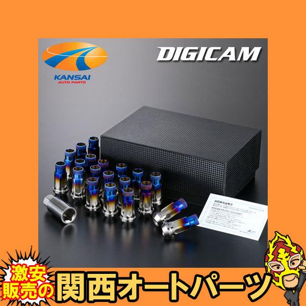 織戸学監修 ペンタゴンチタンレーシングナット 48.5mm 貫通タイプ M12 