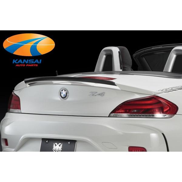 GLANZEN グレンツェン BMW Z4 E89 リアウィング 未塗装 代引不可 個人