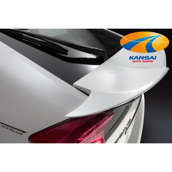 GLANZEN グレンツェン 30系プリウスリアウイングスポイラー 塗装済み