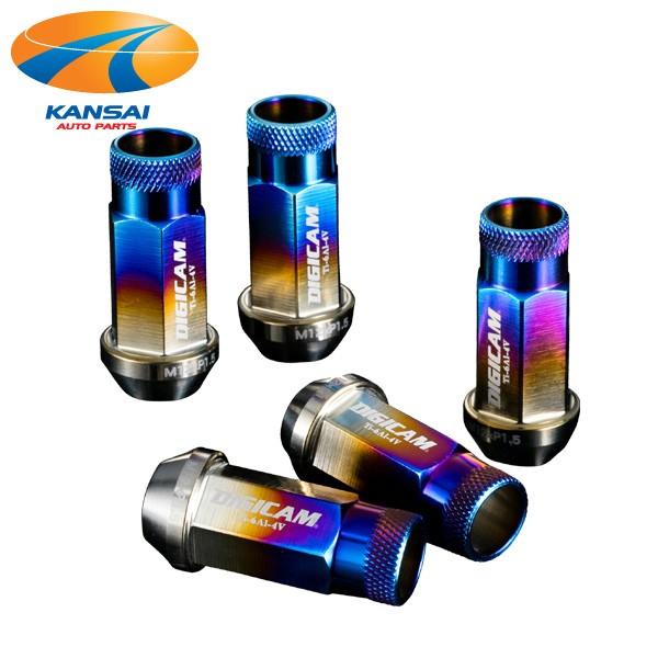 織戸学監修 DIGICAM デジキャン チタンレーシングナット 48.5mm 貫通