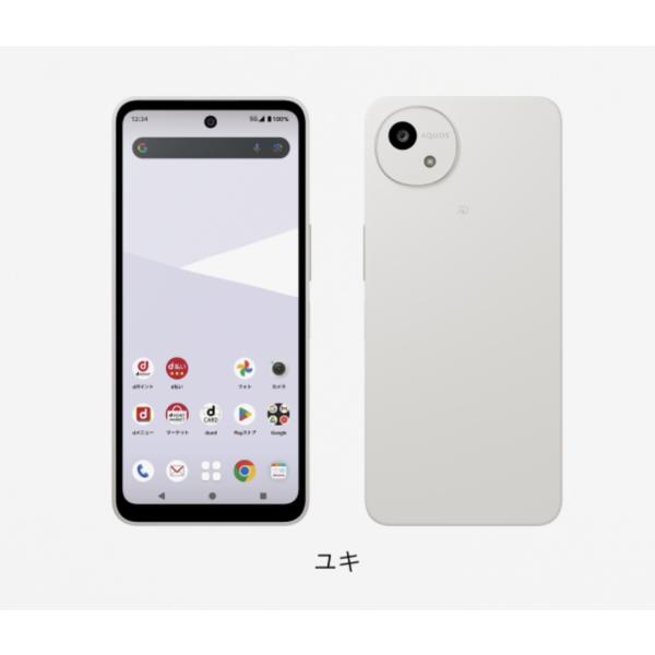 AQUOS wish 新品.未使用 SHARP wish5 SH-52F docomo SIMフリー ユキ
