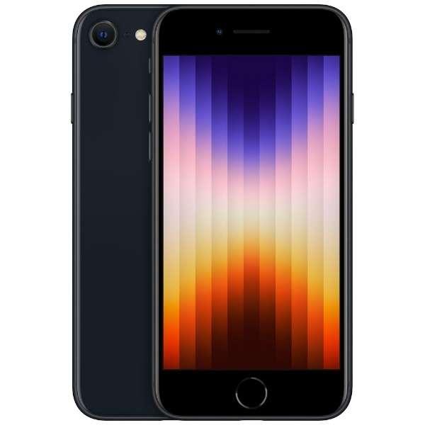 iPhone SE 第3世代 128GB デュアル SIMnano-SIMとeSIM ミッドナイト 