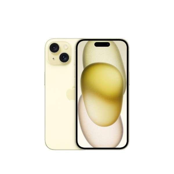 【発売日：2023年09月22日】−品名：iPhone 15 A16 Bionic 6.1型 ストレージ：128GB デュアルSIM（nano-SIMとeSIM） MTMK3J/A イエロー− APPLE SIMフリー版 ,docomo ,...