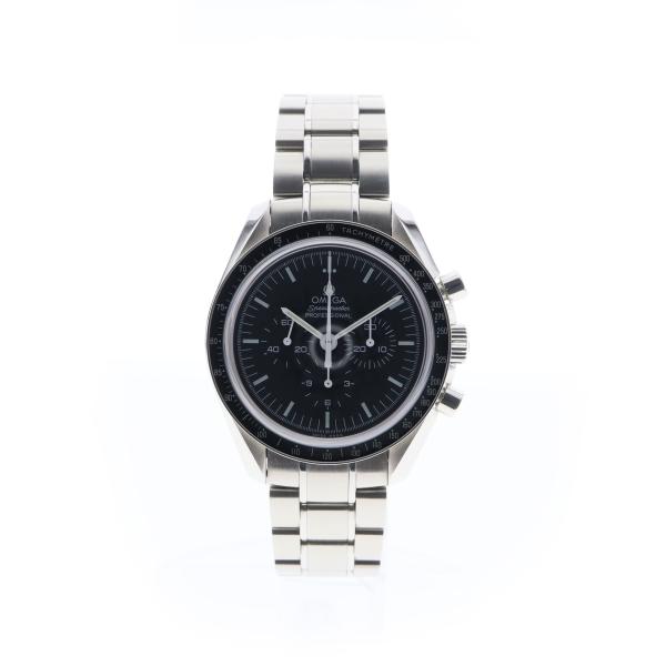 【中古】OMEGA オメガ スピードマスター プロフェッショナル ムーンウォッチ 311.30.42.30.01.006 シースルー 裏スケ 手巻き クロノグラフ OH済
