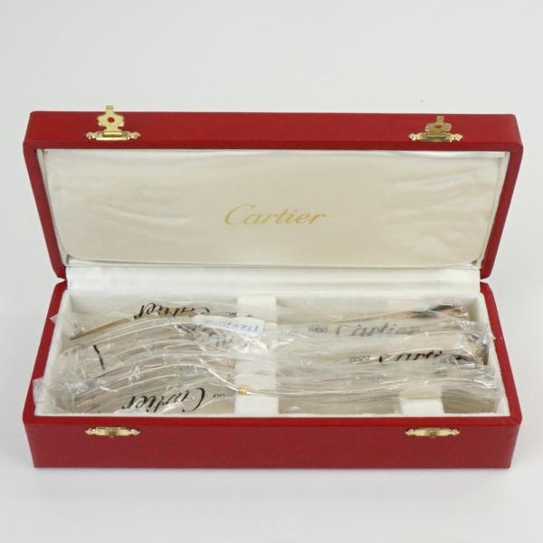 CARTIER カルティエ Dinner FORK フォーク6本セット SV925 CARTIER カルティエ Dinner FORK フォーク6本セット SV925
