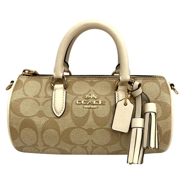 【希少極美品】COACHコーチ シグネチャー ビジネスバッグ　キャンバス×レザー COACH コーチ シグネチャー ハンドバッグ 希少極美品】COACHコーチ