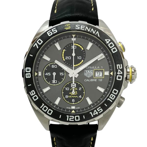 【中古】｜タグホイヤー TAG HEUER フォーミュラ1 クロノグラフ CAZ201B.FC6487 アイルトンセナ スペシャルエディション 自動巻き 腕時計