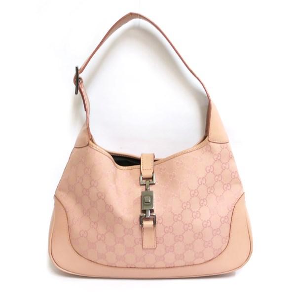 GUCCI グッチ 001・3306 ピンク GGキャンバス ジャッキー ワン 