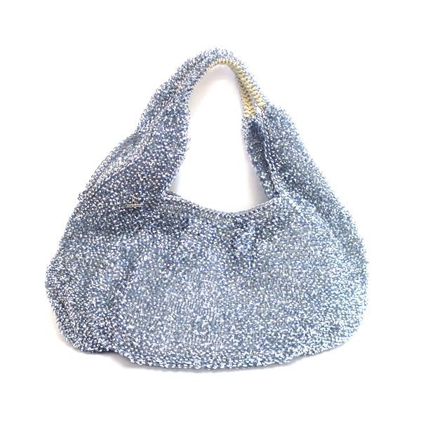 ANTEPRIMA アンテプリマ ワイヤートートバッグ シルバー×ブルー【送料  