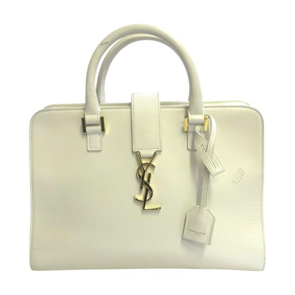 YSL イブサンローラン 472469 カバスS レザー ハンドバッグ ショルダー 