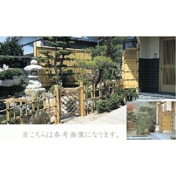 竹垣フェンス 袖垣 樹脂 仕切り 曲玉高さ 竹 180cm 坪庭 幅 75cm 和風 竹垣 目隠し 柵 垣根 Diy 人工竹 竹 樹脂 坪庭 和 玄関 Jksde0007 エクステリア関東 外構 門扉通販