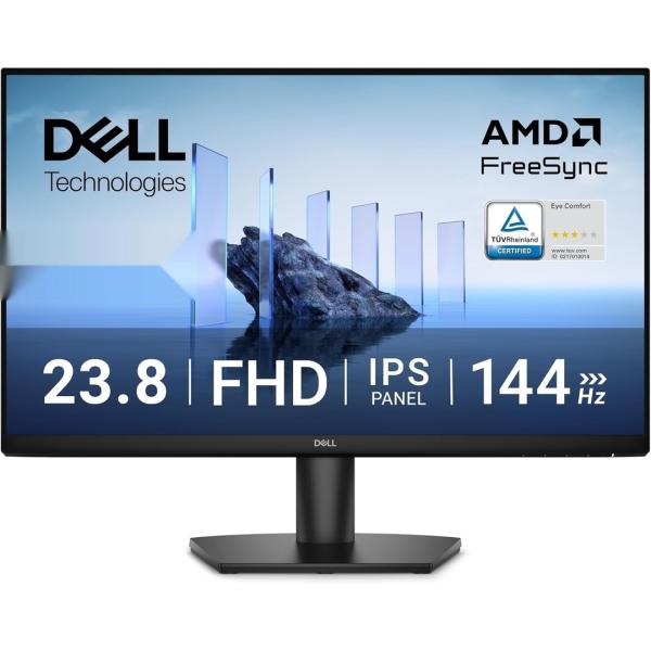 Dell SE2426H 23.8インチ モニター FHD IPS 非光沢 HDMIx2 傾き調整 1ms 144Hz AMD FreeSync デル