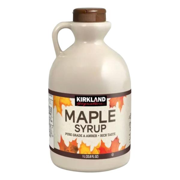 他サイト： カークランドシグネチャー メープルシロップ 1L 大容量の商品画像