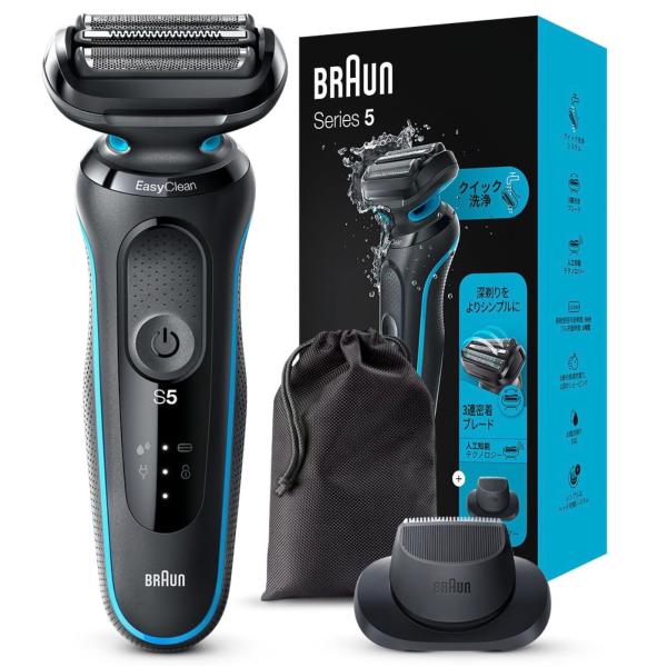 他サイト： ブラウン 電気シェーバー シリーズ5 電動 髭剃り メンズ 51-M1200s-V ミントの商品画像