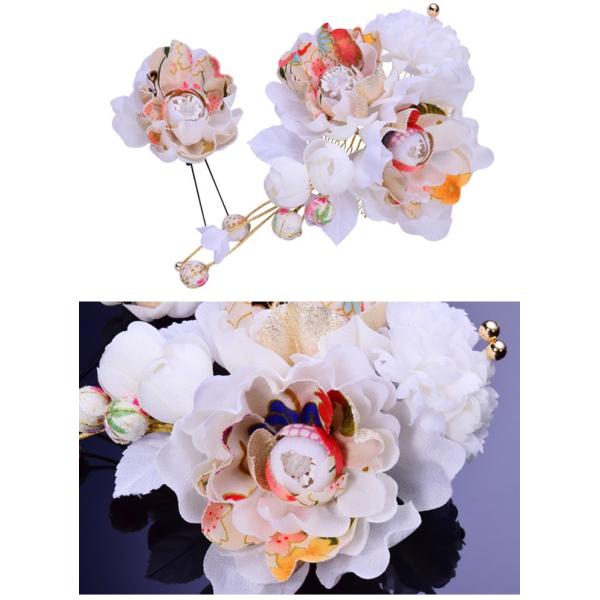 花髪飾りセット7915w 白ホワイト成人式振袖髪飾り卒業式袴髪飾り結婚式和服和装着物浴衣 Buyee Buyee 提供一站式最全面最專業現地yahoo Japan拍賣代bid代拍代購服務
