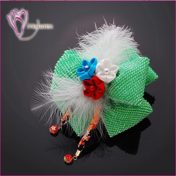 成人式 髪飾り グリーンの人気商品 通販 価格比較 価格 Com