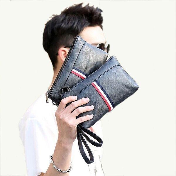 ミニ クラッチバッグ ハンドバッグ 大きい 財布 フェイクレザー Pu バッグ メンズ レディース 小さめ ジュアル Libera Style 通販 Yahoo ショッピング