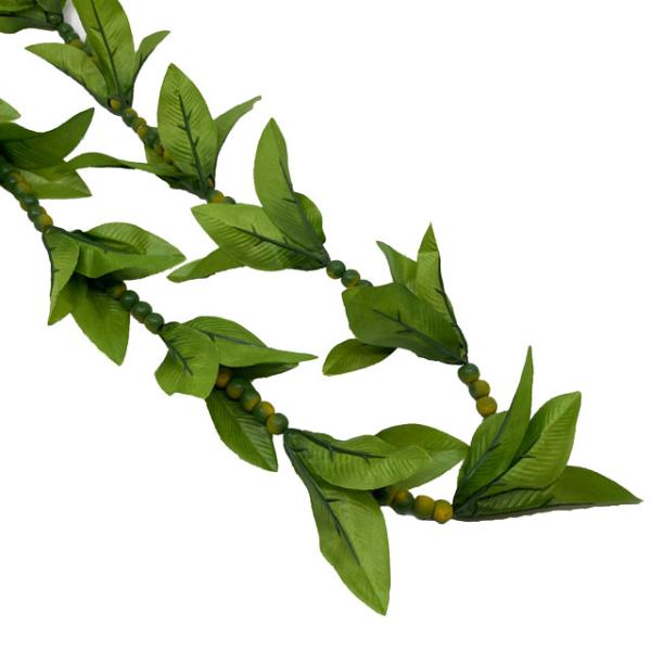 素材■木製 長さ（ぐるり） ■約155cm 商品について ■輸入品の為、入荷時期によって色味が異なっていたり、表面に塗料のムラ、粒、光沢等が付いている場合がございます。また、モキハナの実が歪な場合もございます。予めご了承ください。在庫につい...