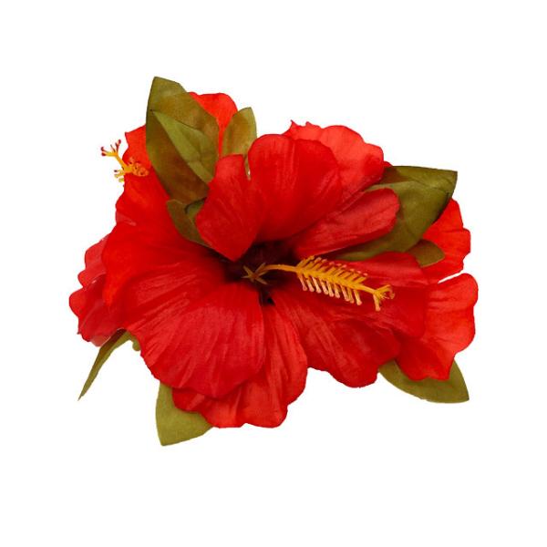 素材 ■造花（化繊）  サイズ ■約15cm  商品について ■入荷時期で色が変わったりもします。御了承下さい。■花の部分を引っ張りますとクリップから抜けてしまう事がございますので付け外しの際は本体部分をしっかりお持ちください。