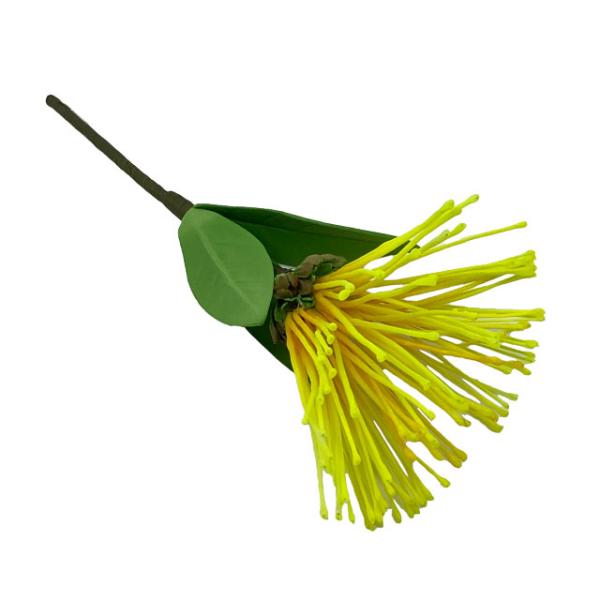 素材 ■造花（化繊）  サイズ ■長さ約18.5cm 　花の幅(自由に広がります)約9.5cm 商品について ■花部分は針金入りで、自由に広げる事が出来ます