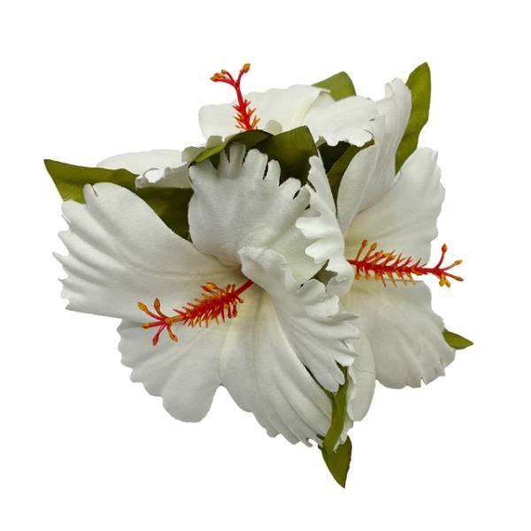 素材 ■造花（化繊）  サイズ ■約15cmx13cm 商品について ■入荷時期で色が変わったりもします。御了承下さい。■花の部分を引っ張りますとクリップから抜けてしまう事がございますので付け外しの際は本体部分をしっかりお持ちください。