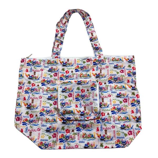 �f���b�N�X�܂��݃o�b�O Hawaiian Adventures   �i��IHB19