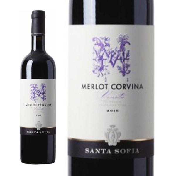 イタリア ワイン サンタ ソフィア メルロー コルヴィーナI.G.T. 750ml 赤 wine