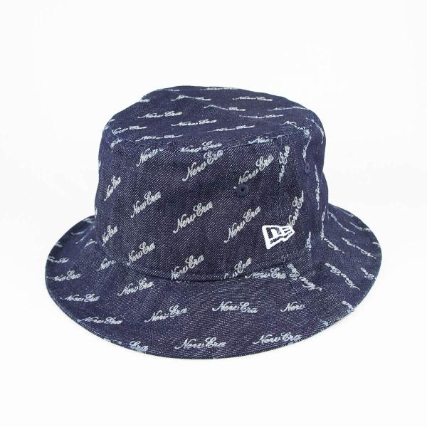 ニューエラ NEW ERA New Era バケット01 Denim Monogram インディゴデニム