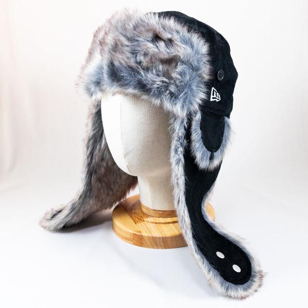 NEW ERA ロゴフライトキャップ トラッパー コーデュロイ kappacraft_14667627