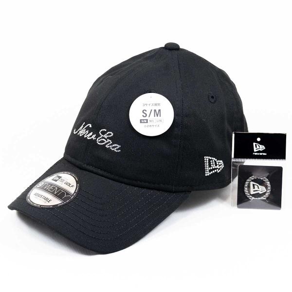 Women’s 9TWENTY On-Par Rhinestone ブラック | ゴルフ ニューエラ NEW ERA New Era 帽子 キャップ 920