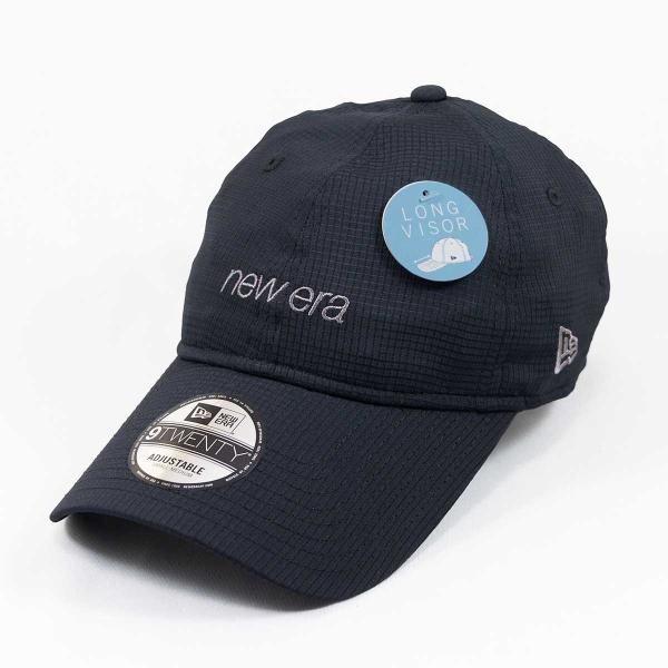 Women's 9TWENTY ロングバイザー Dot Air Wordmark Logo ブラック｜パフォーマンスアパレル ニューエラ NEW ERA New Era 帽子 キャップ 920