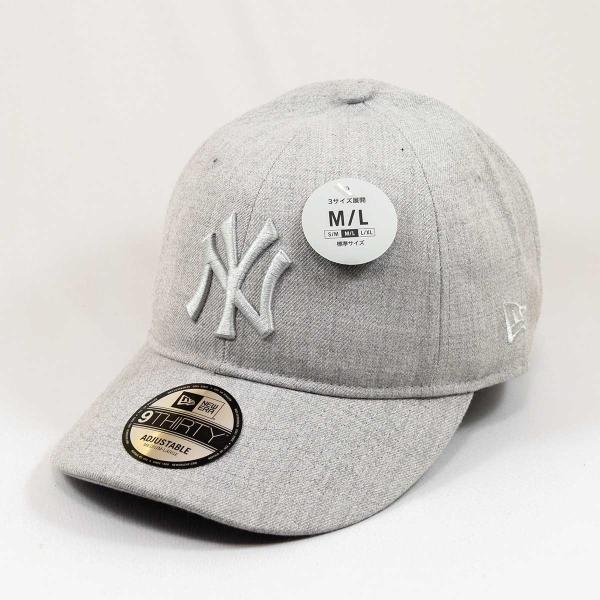 9THIRTY MLB Tonal Logo ニューヨーク・ヤンキース ヘザーグレー ニューエラ NEW ERA New Era 帽子 キャップ