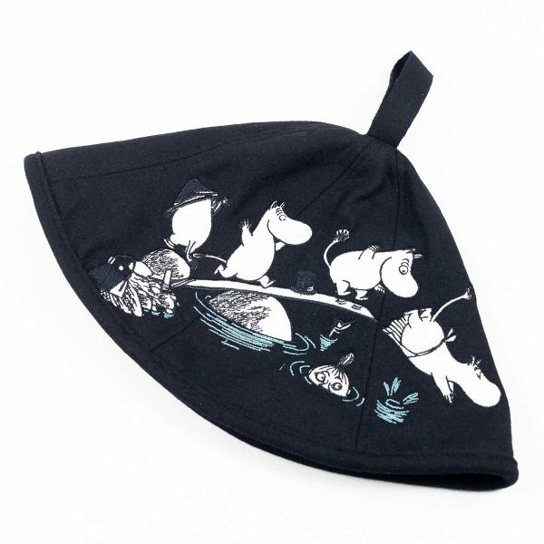 サウナハット Moomin ブラック ニューエラ NEW ERA New Era ムーミン 帽子