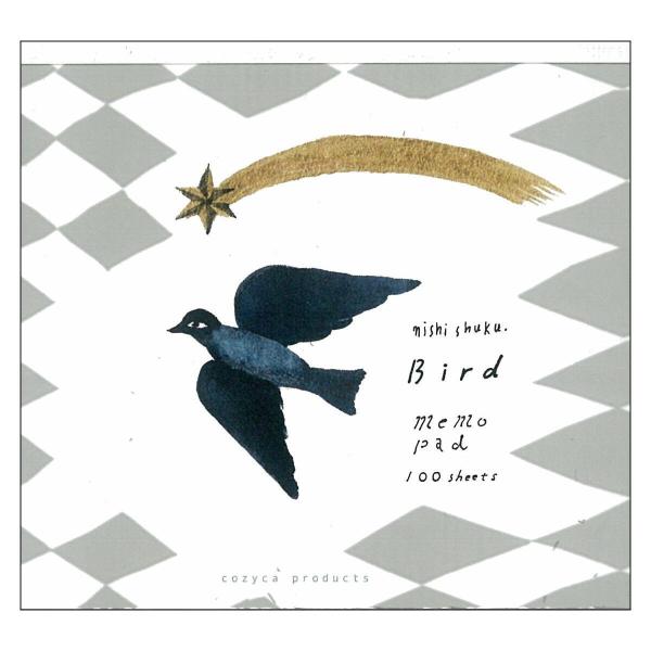 西淑 美濃透かし和紙入り ブロックメモ Bird 鳥 M 059 かっぱやヤフー店 通販 Yahoo ショッピング