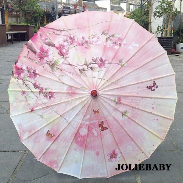 傘 和傘 桜 蝶々 蝶 バタフライ 晴雨兼用 和風傘 かさ 木製 雨傘 和風