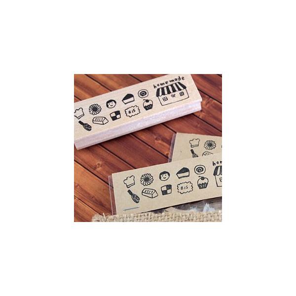 S͂ o[X^v SX^v ͂񂱂ǂ homemade sweets c18mm×75mm (0100A-2685) 蒠 XPW[ ӂ鉮