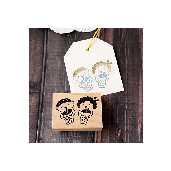 S͂ o[X^v SX^v ͂񂱂ǂ ^sIJtY (Bubble Tea) c23.5mm×36mm 蒠 XPW[ ӂ鉮