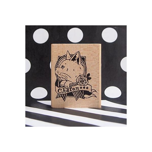 S͂ o[X^v SX^v  Ԃ Chaton-˂- c44mm×37mm (0099E-5543) 蒠 XPW[ ӂ鉮